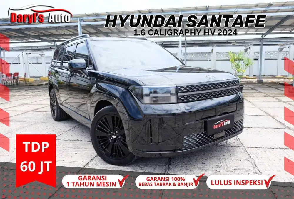 2024 All New Hyundai Santafe Santa Fe Calligraphy HEV Hybrid tdp 60jt