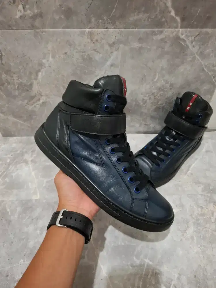 Sepatu Prada Original sneakers boot preloved gucci louis vuitton bally