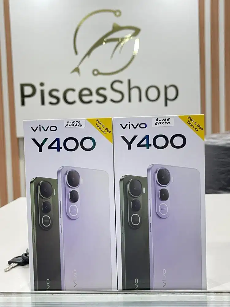 VIVO Y400 RAM 8/256 NEW SEGEL RESMI