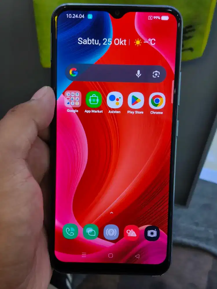 Realme Narzo 20 4/64GB 6000mah baterai Hp Ces Mulus Terawat