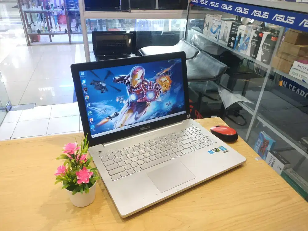 SALE LAPTOP ASUS N550JK CORE i7 RAM 16GB SSD 256GB NVIDIA