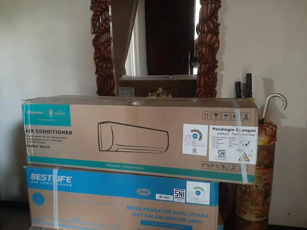 HISENSE AC SPLIT AIR INVERTER KCG SERIES 1/2 PK