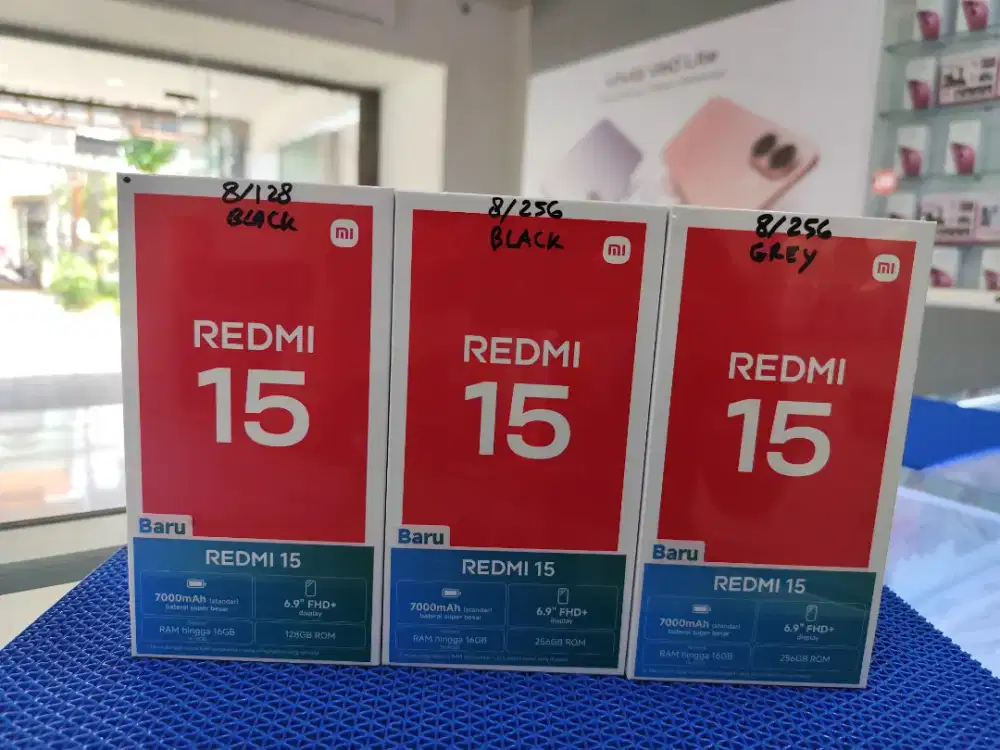 XIAOMI REDMI 15 PROMO TERRRRMURAHH!!!