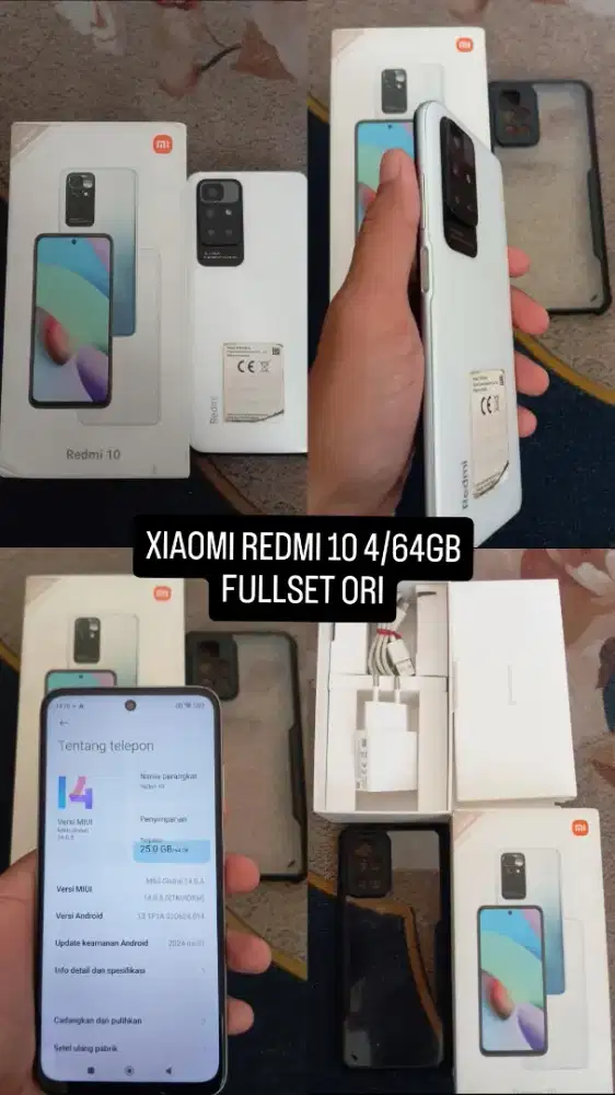 Xiaomi Redmi 10 Fullset