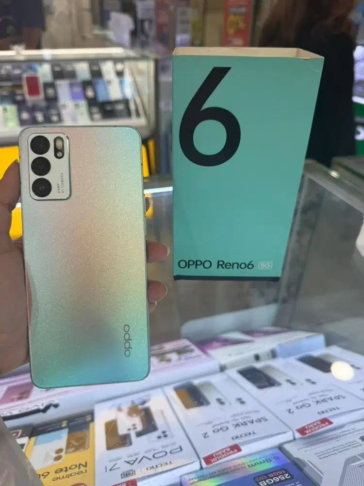 oppo reno 6 5G ram 8/128