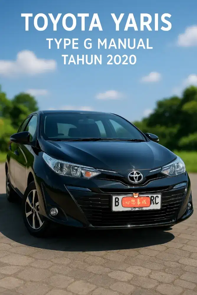 Toyota Yaris G Manual 2020