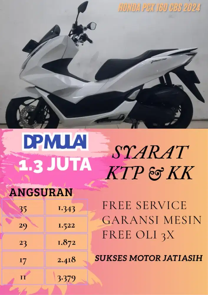 HONDA PCX 160 CBS 2024