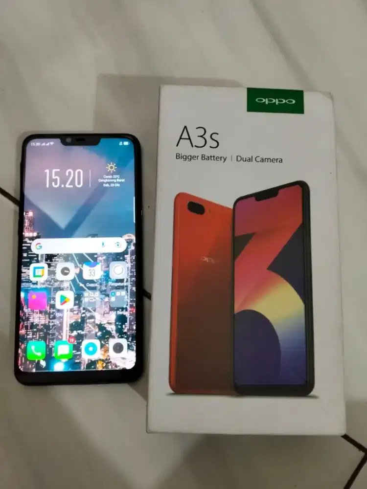 Jual hp oppo A3s