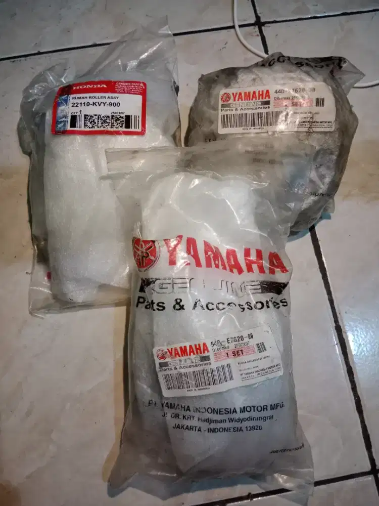 PULLEEY DEPAN MOTOR 1 SET BARU