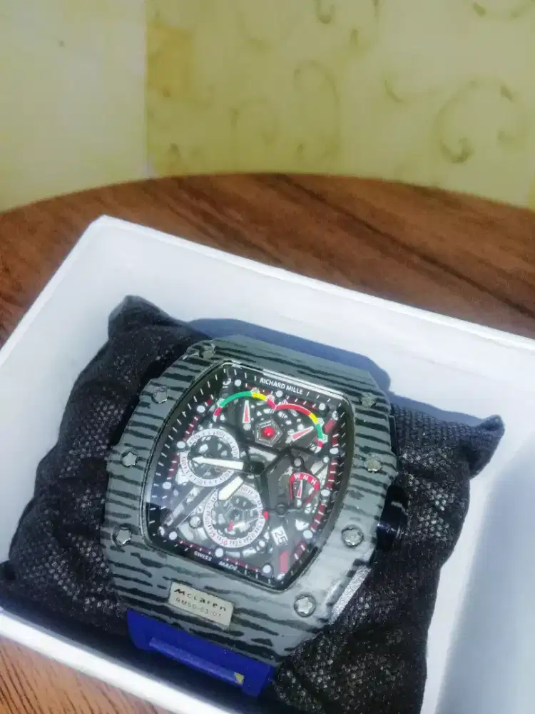 Jam Richard mile crono aktif (bukan seri jam syahrono)