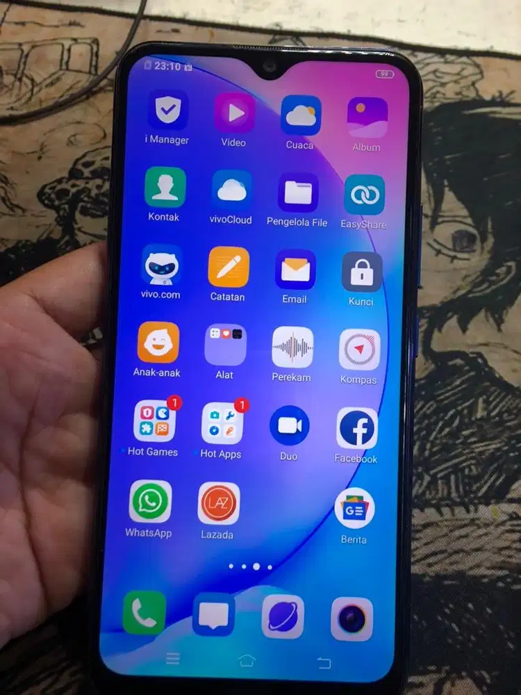 Vivo y17 4/128gb beneran ram nya