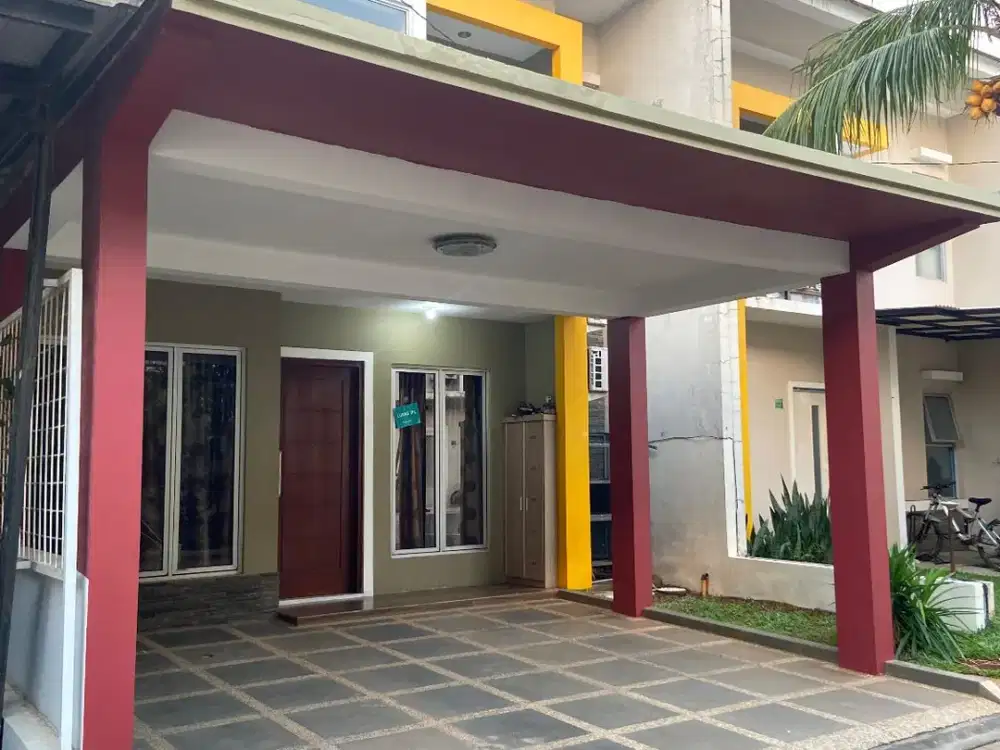 RUMAH FULL FURNISHED SERPONG GARDEN 1 DIJUAL SIAP HUNI