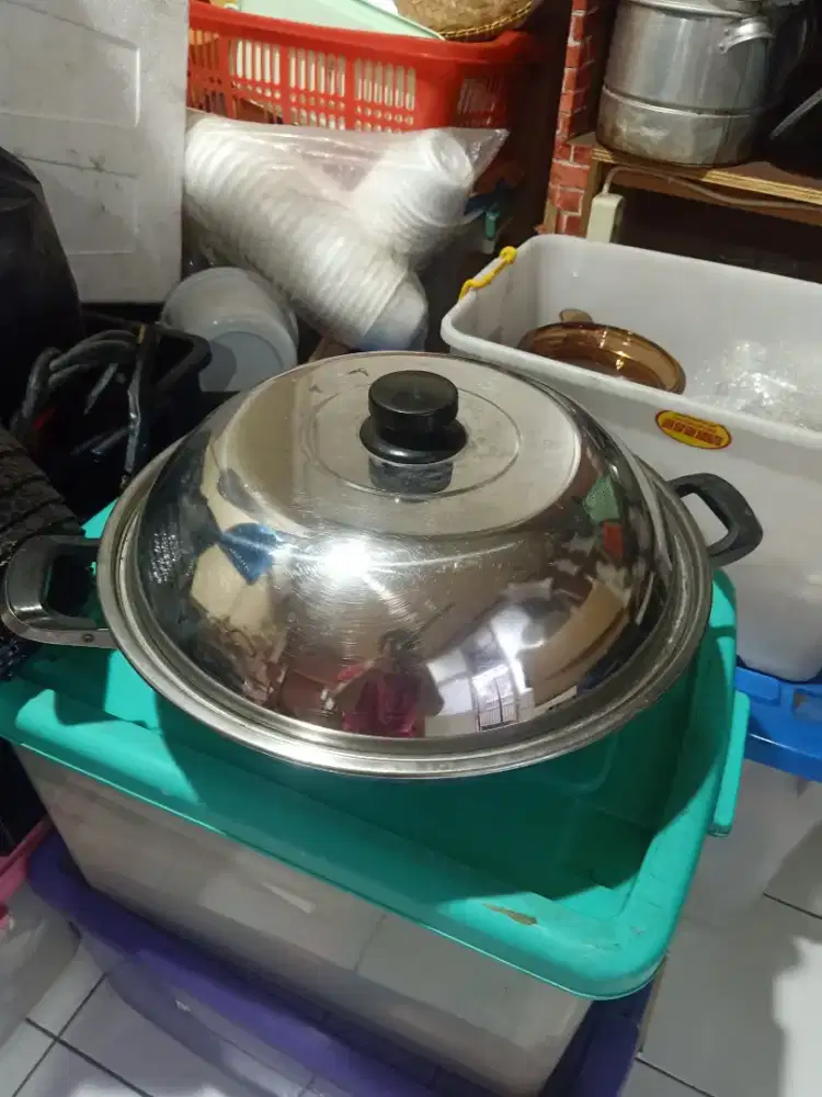 Wajan wok stainless