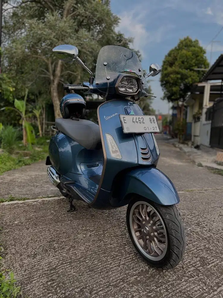 DIJUAL VESPA SPRINT ANIVERSARY 10th Edition Langka Plat E pajak On