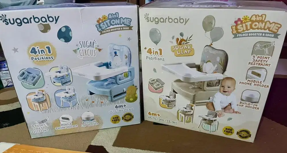 Baby chair sugar baby 4in1 (Baru dan masih disegel)