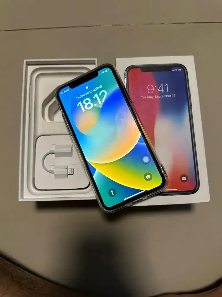 Jual iphone X 256