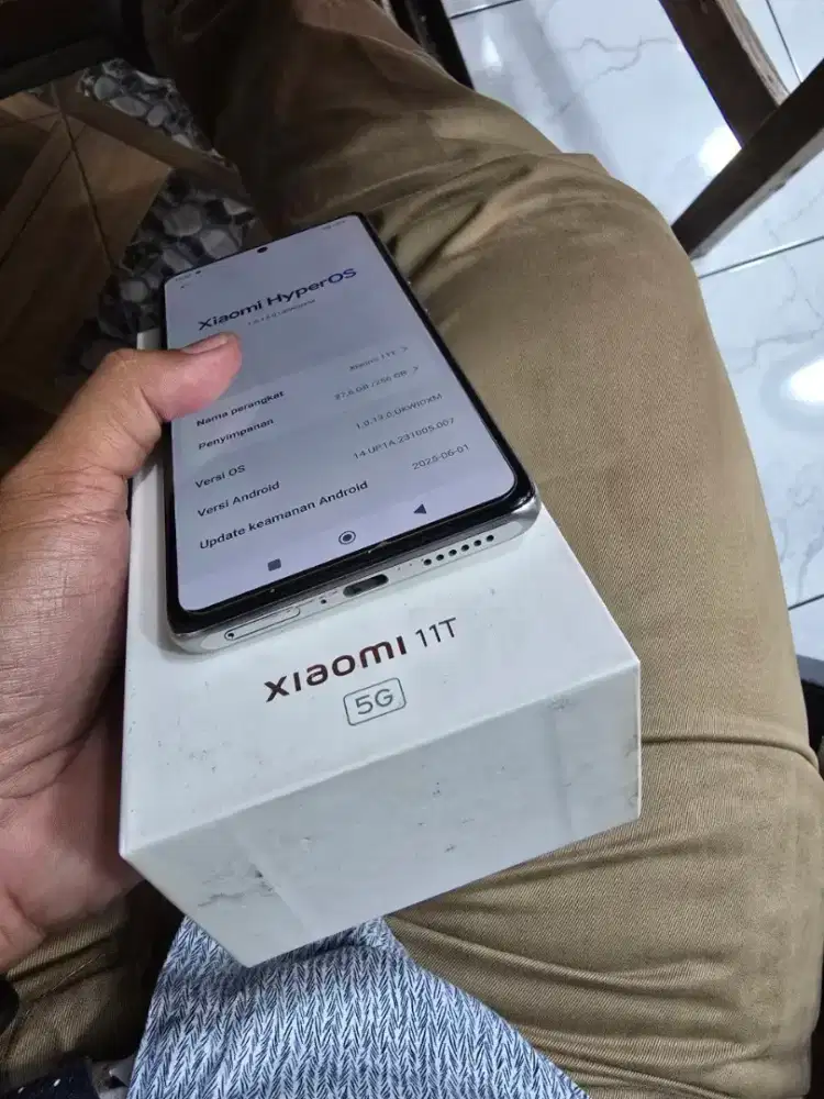 Xiaomi 11T 8+4/256 5G Resmi mulus bnget lngkp ori TT masuk