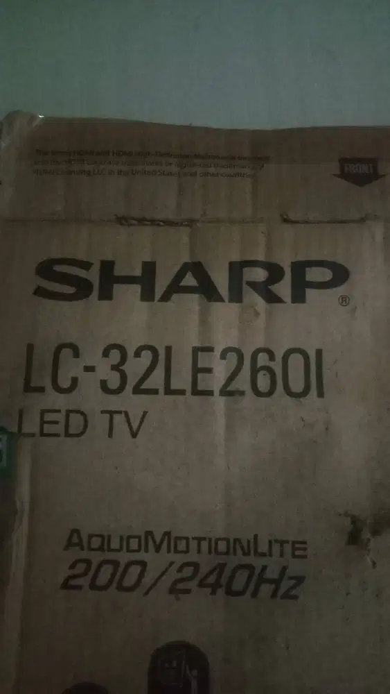 SHARP AQUOS LED 32 INC
