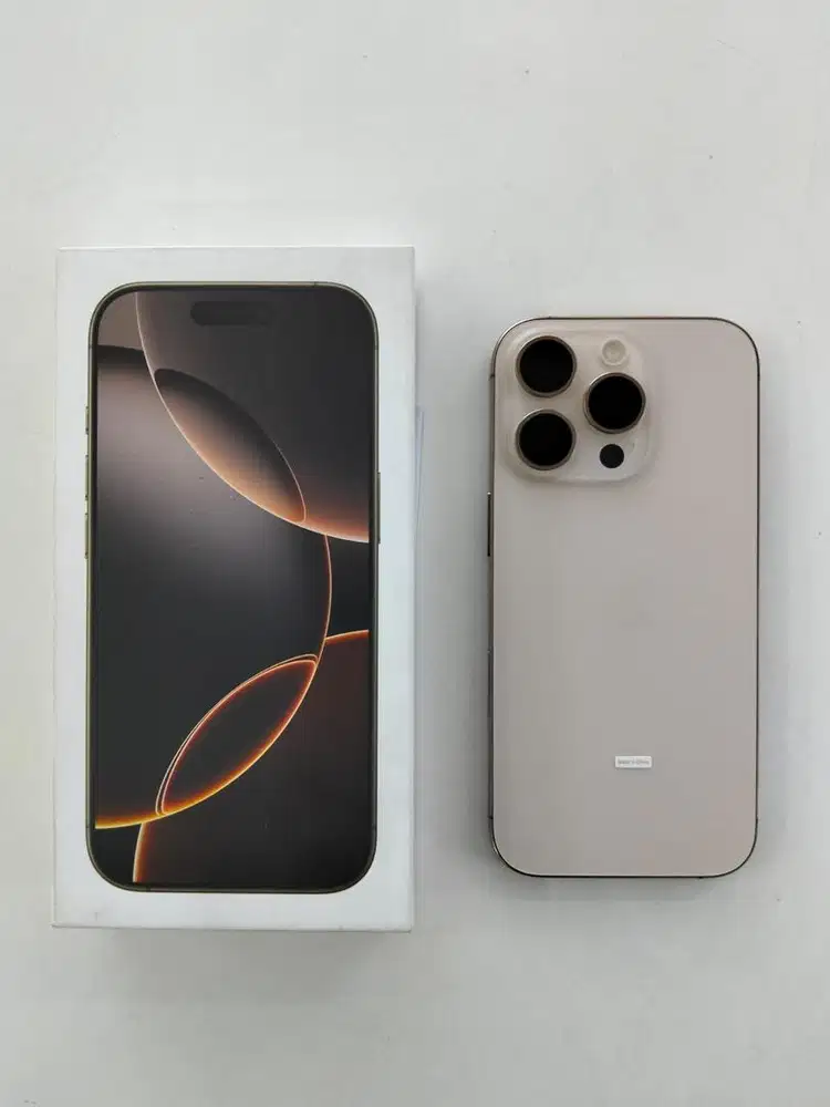 Second Iphone 16 pro 256Gb ibox Garansi Resmi  panjang