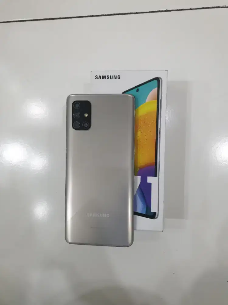 Samsung A71 8/128 mulus lengkap