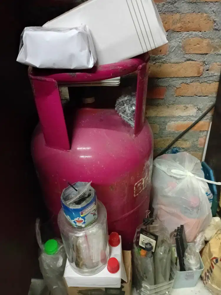 Tabung Bright Gas + Isi, Segel
