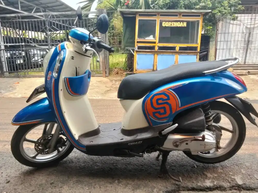 Jual motor Scoopy tahun 2014
