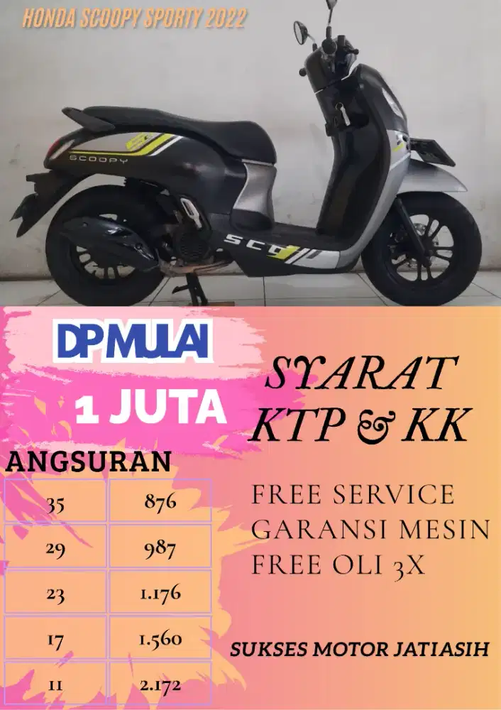 HONDA SCOOPY SPORTY 2022