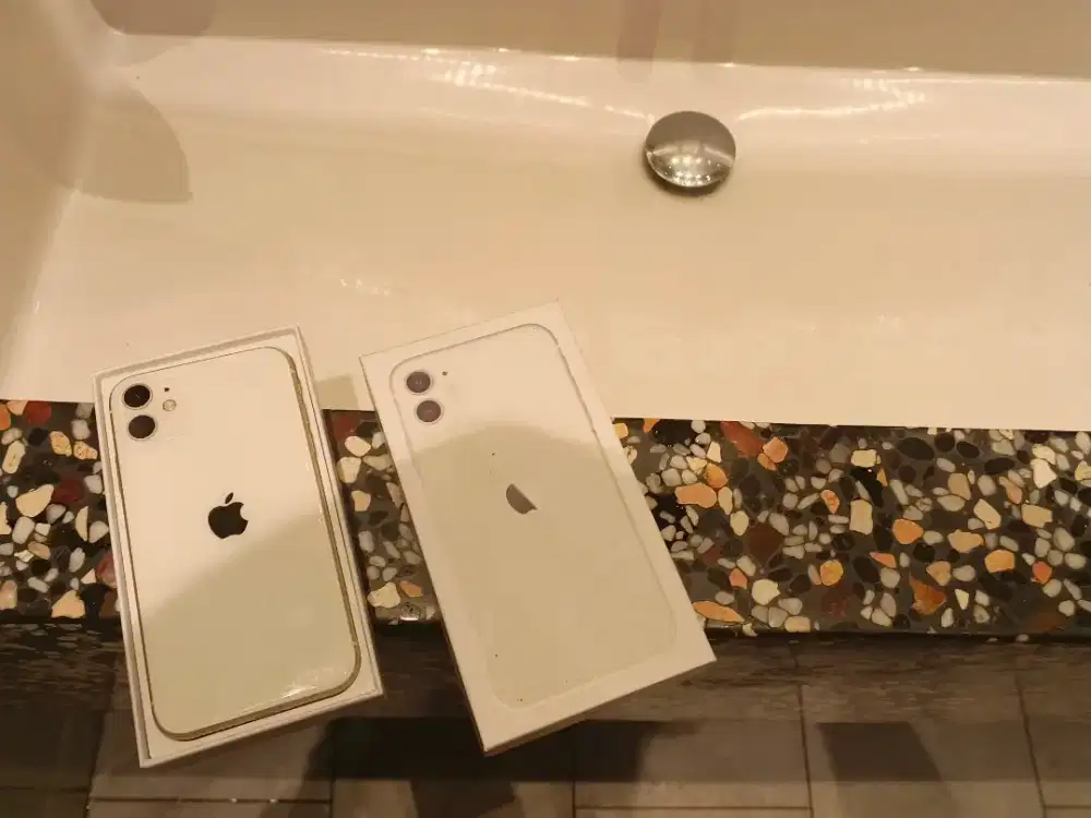 iphone 11 128gb hanya satu putih