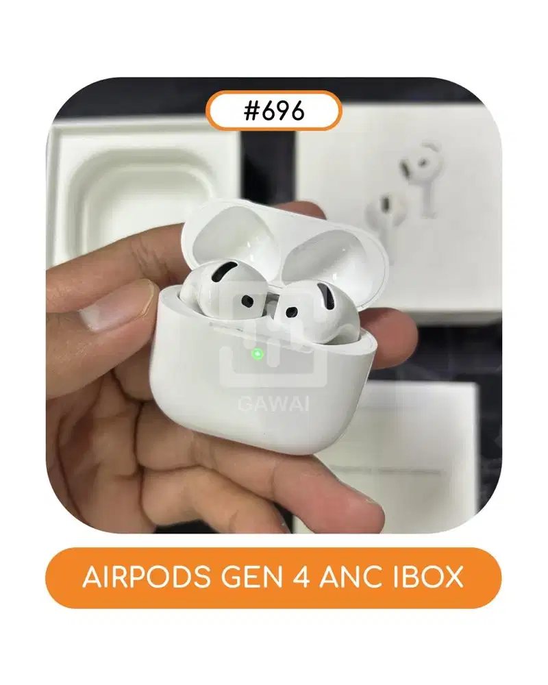 #696 Airpods Gen 4 Anc Ibox Garansi 07 January 2026