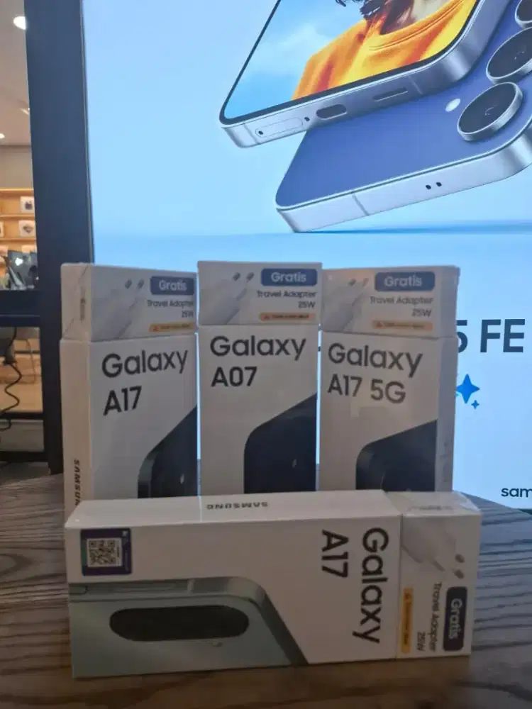 New promo samsung galaxy A07 dan A17 series mulai dari 1jutaan