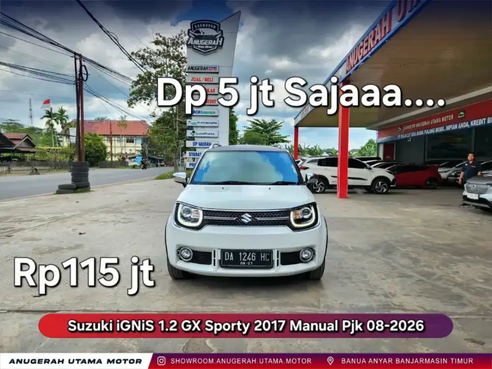 Dp5jt IGNIS 1.2 GX Sporty 2017 MT Pjk08-2026