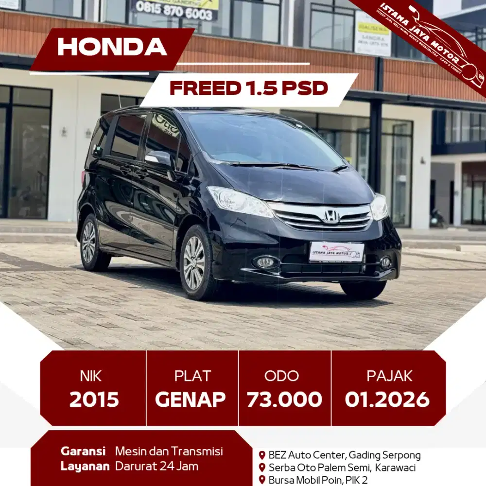 [TDP 10JT] HONDA FREED 1.5 S AT 2015