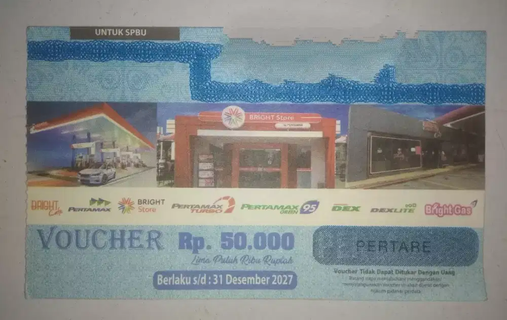 Jual Voucer Bensin SPBU