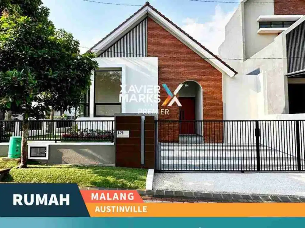 Rumah Hook Dijual di Austinville, Dieng Malang Dengan Taman Yang Luas