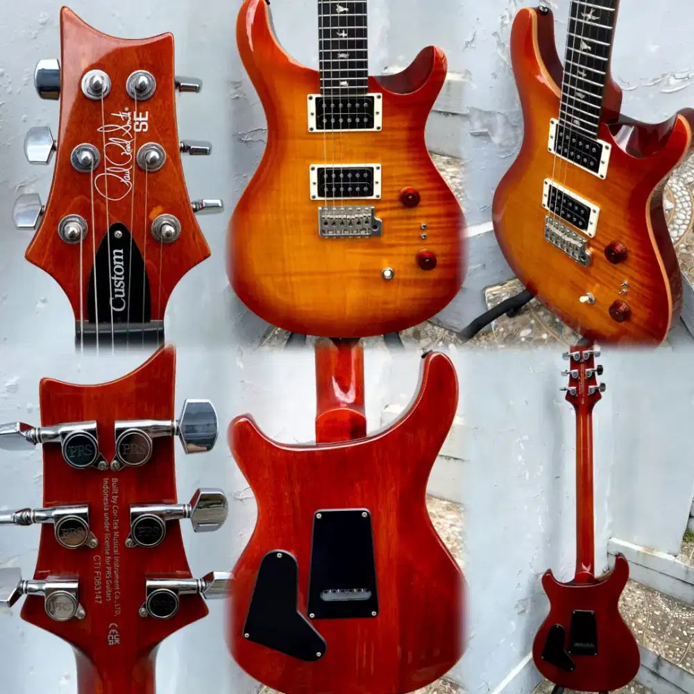GITAR PRS SE CUSTOM 24-08 VINTAGE SUNBURST ORIGINAL