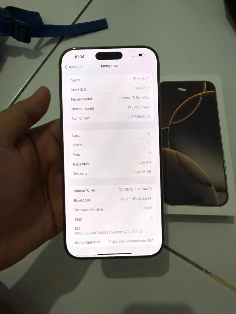 iphone 16 pro max 256gb ibox