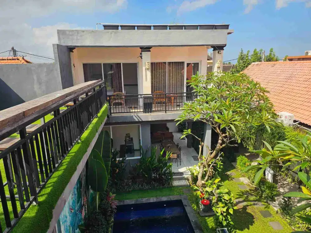 DI JUAL GUEST HOUSE 15 KAMAR DI CANGGU FULL FURNISHED
