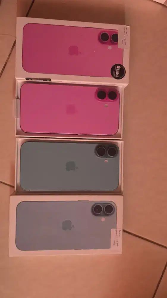 IPHONE 16 PLUS 128GB IBOX GARANSI ON FULLSHET