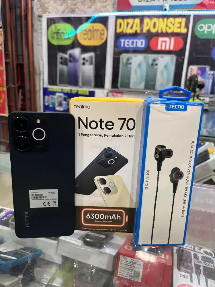 REALME NOTE 70 RAM 4/64PEMAKAIAN 2 HARI
