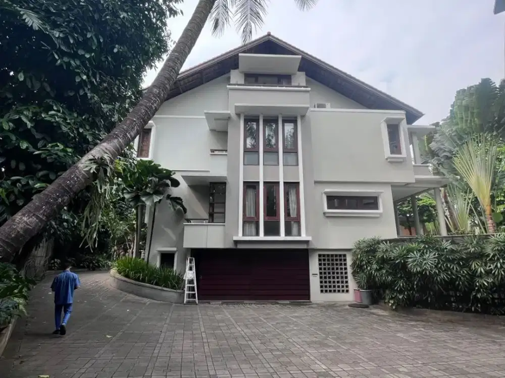 For Rent House with Balinese Style, inside Compound (Complete Facilities) at Cipete Jakarta Selatan