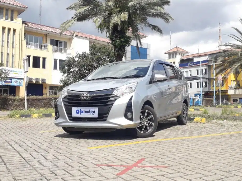 TDP 6,JT Toyota Calya 1.2 G Bensin-AT Silver 2019