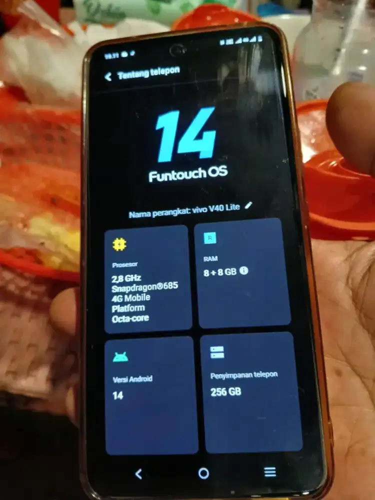 Vivo v40 lite 8+8 /256