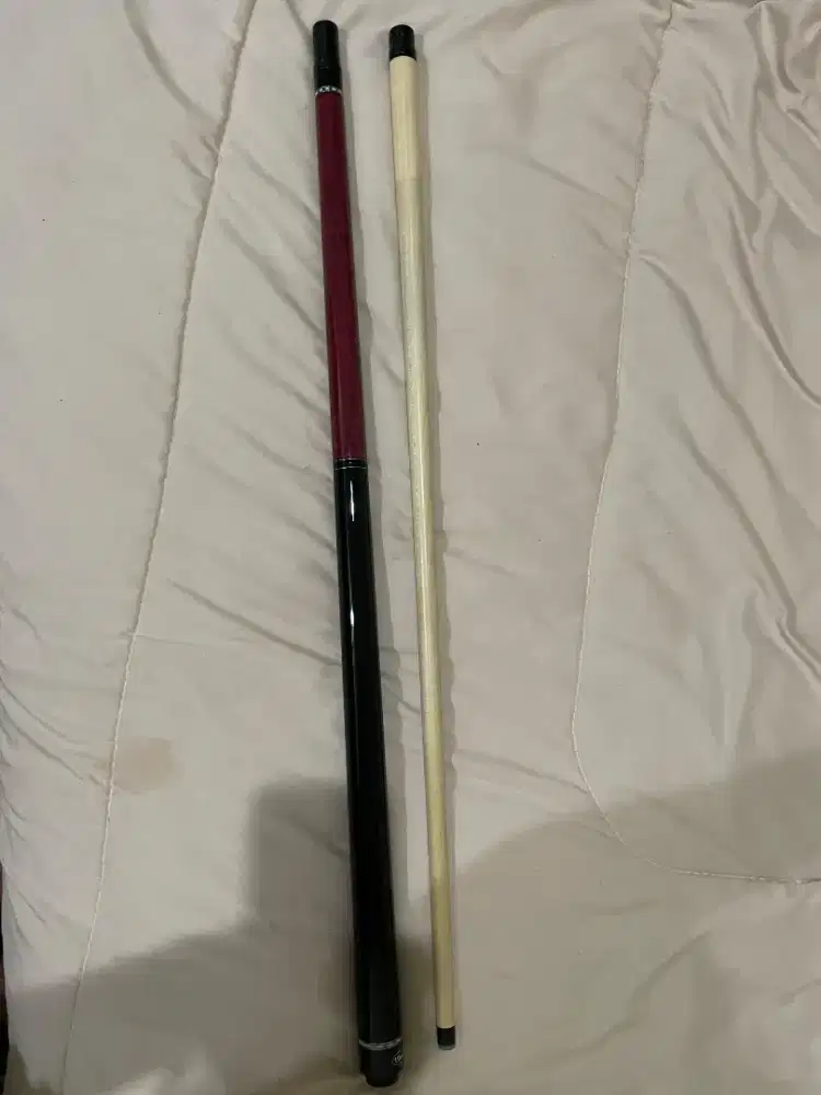 Stick billiard play dan jumpbreak