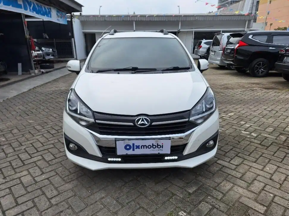 DP MURAH Daihatsu Ayla 1.2 R Bensin-AT 2017 Putih CEYRB
