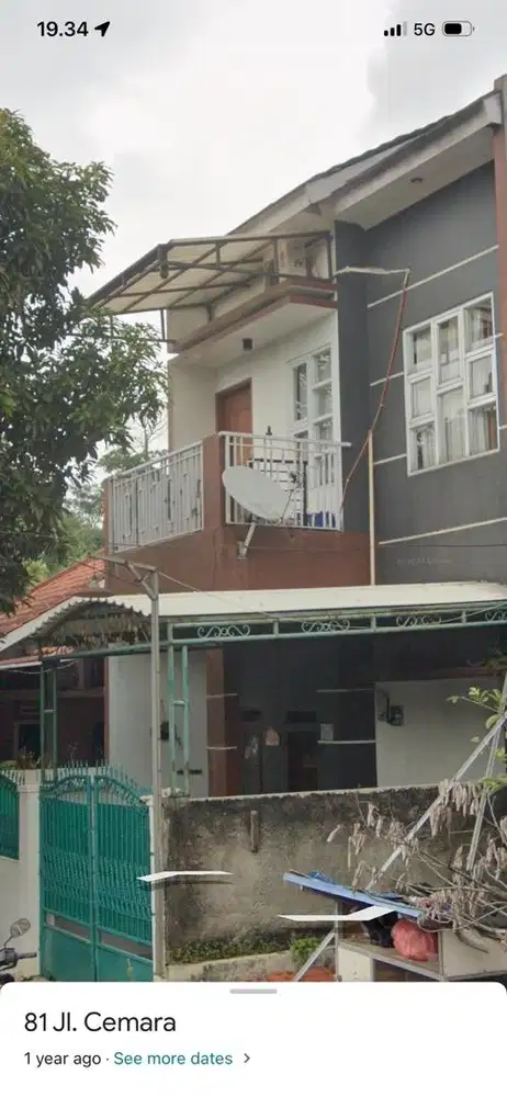 Disewakan Rumah 2 lantai di Tanah Baru