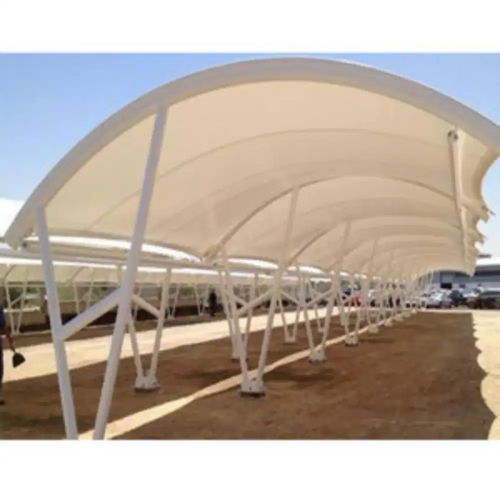 Carport, parkiran mobil