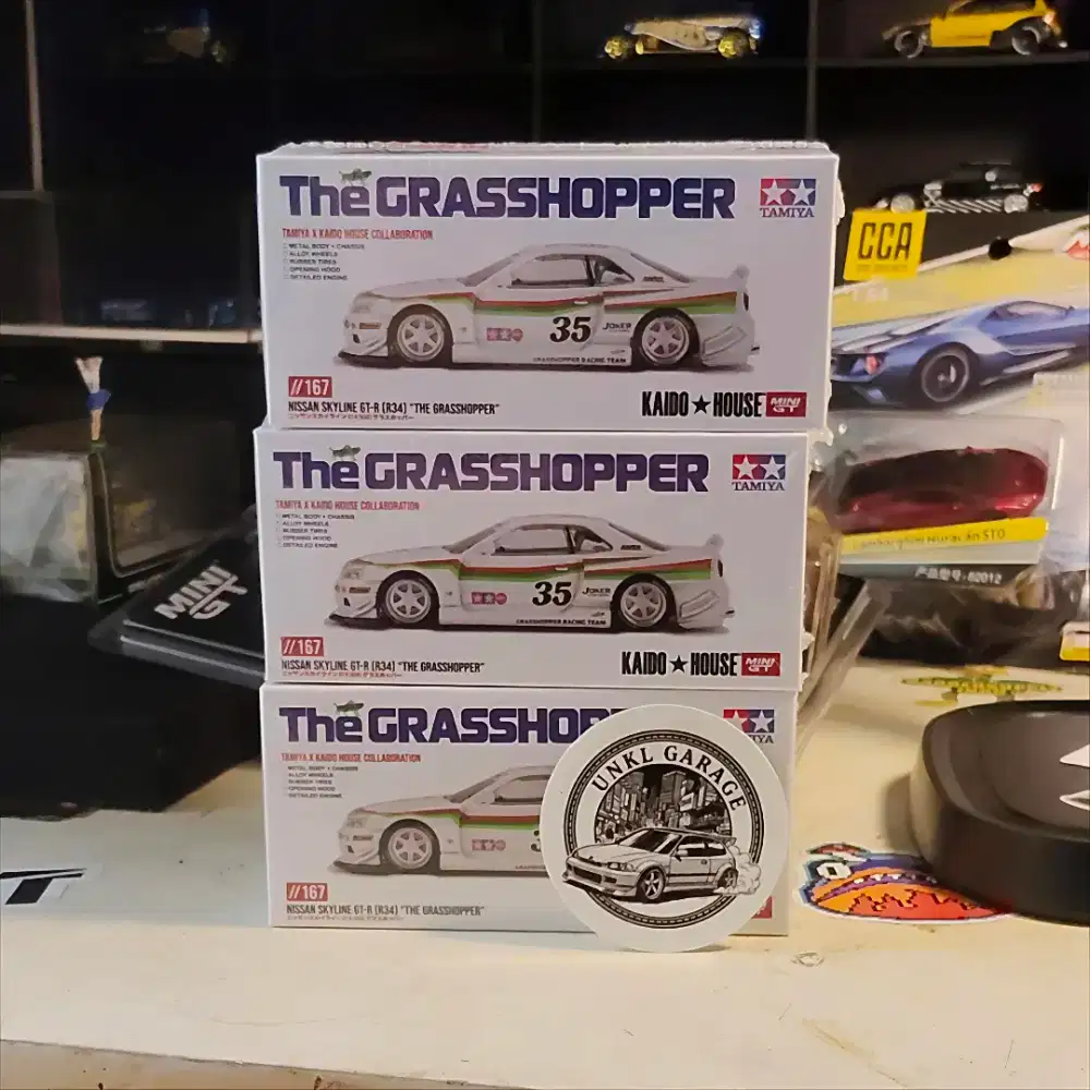 Mini GT x Kaido House Nissan Skyline GT-R R34 The Grasshooper