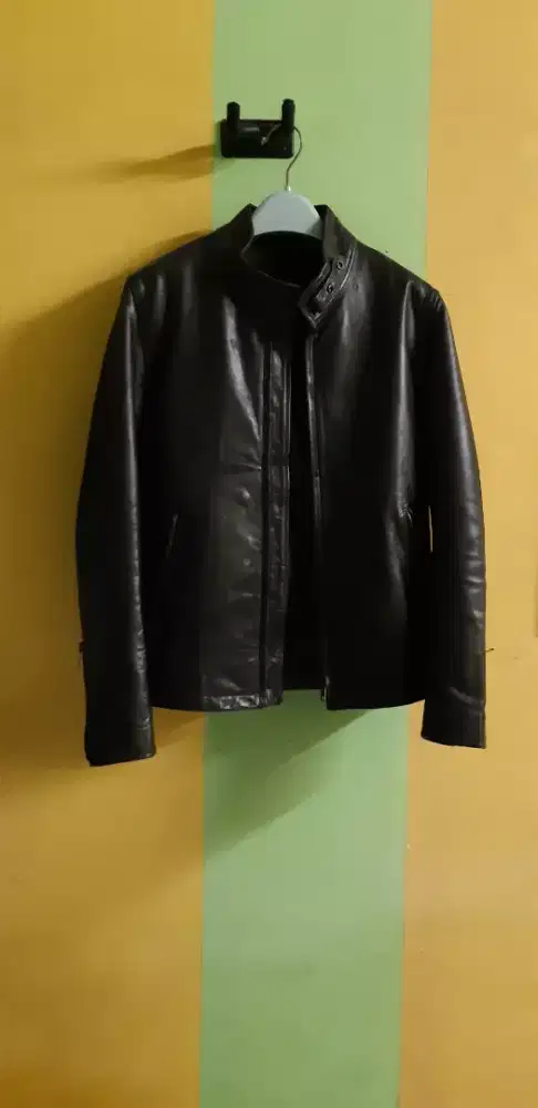 Jaket kulit sapi asli caferacer
