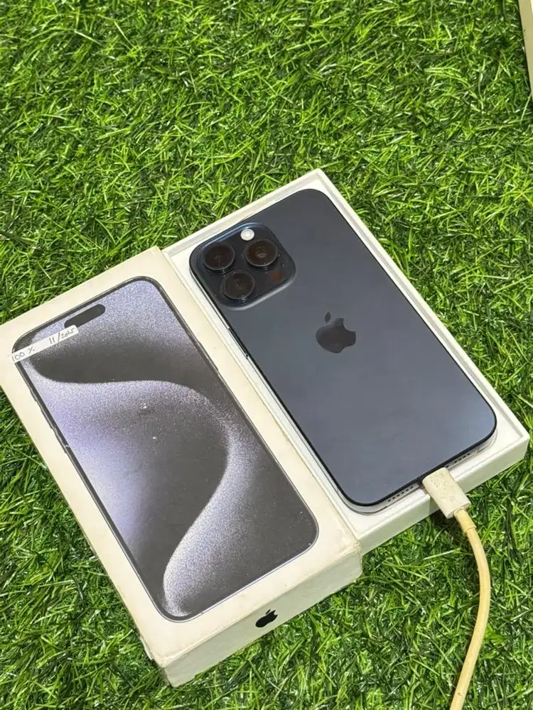 Iphone 15 pro Max 256 iBox bh 100 real