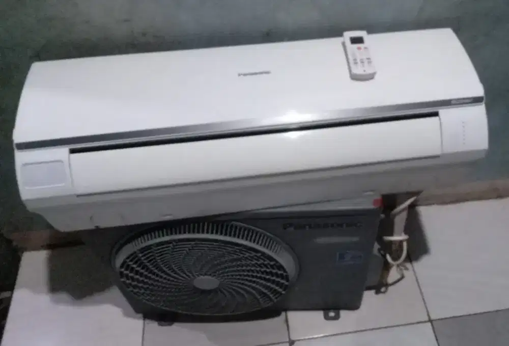 DiJual Ac Panasonic 1Pk R32, Sudah Berikut Pasang dan Isi Freon Full.